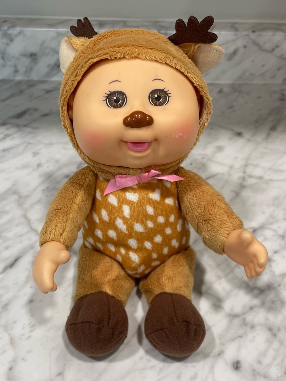 Cabbage Patch Kids Forest Friend Deer Fawn Plush Doll 2017 Thumb Sucking Baby